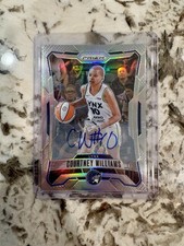 2026 Panini Prizm WNBA Courtney Williams No. 129 Silver Auto