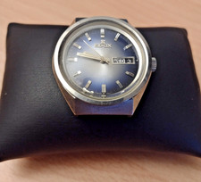 Edox bluebird Vintage Automatic - Day/Date - Kaliber AS 2066 - 17 Jewels - 37mm