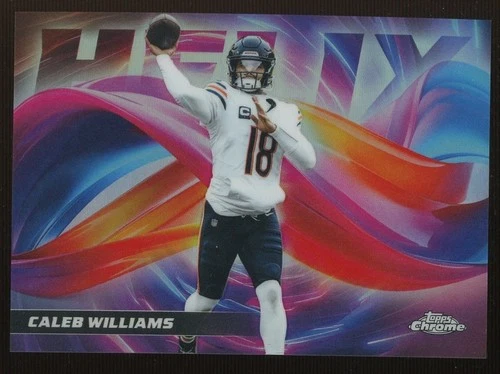 2025 Topps Chrome Caleb Williams Base (RAW)