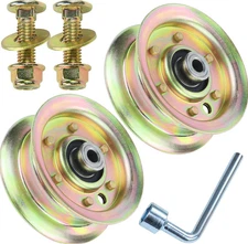 Flat Idler Pulley 46" For Husqvarna YTH20K46 YTH22V46 YTH2246 YTH2146