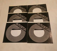 45 RPM 7" RECORD SLEEVES CO. SLEEVE 6 PACK SEE PHOTOS Arista Records SLV305