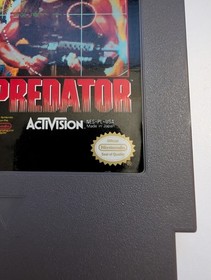 Predator Nintendo ( NES ) Game Used Working Condition
