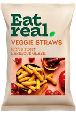 Veggie Straws with Sweet Barbecue Glaze 110g (Eat Real)