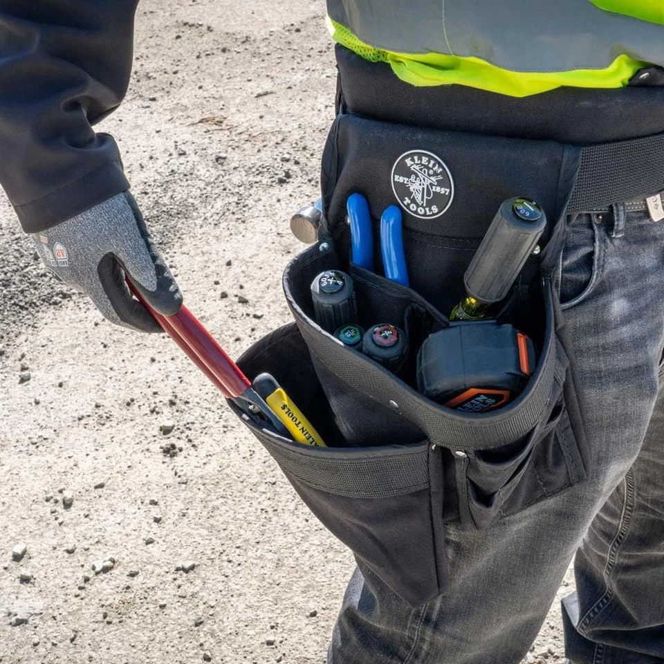 5709XL Electrician'S Padded Tool Belt/Pouch Combo, 11-Pocket, 4-Piece, XL - Image 3 of 4