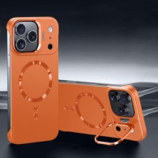 Shockproof MagSafe Case For iPhone 17 16 Pro Max Air 15 14 13 Lens Stand Cover