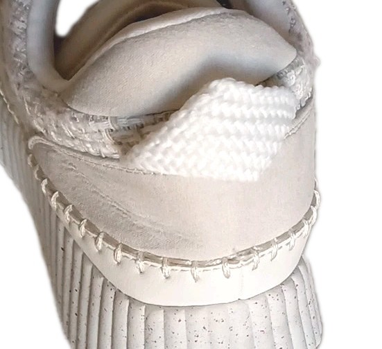 Universal Thread Sneakers Platform Woven Texture … - image 3
