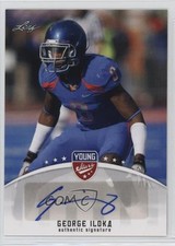 2012 Leaf Young Stars Auto George Iloka #GI1 Auto no9