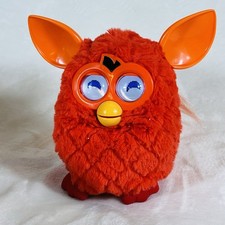 Furby Boom Phoenix Orange Red Electronic Toy Pet Hasbro 2012 Nice Fur Works Well