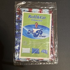 MyPillow Roll  Go Pillowcase 12x18 USA Revival New Travel Compact