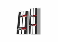 FFWD Bicycle Hub Decal Road Bike Rims Sticker Adhesive Set Vinyl Sheet 2 Pcs