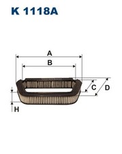 Innenraumfilter FILTRON K 1118A Aktivkohlefilter für AUDI A8 D3 4E2 4E8 FSI TDI