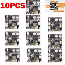 10Pack VHM-314 Bluetooth 5.0 Audio Decoder Board MP3 Lossless Speaker Amplifier
