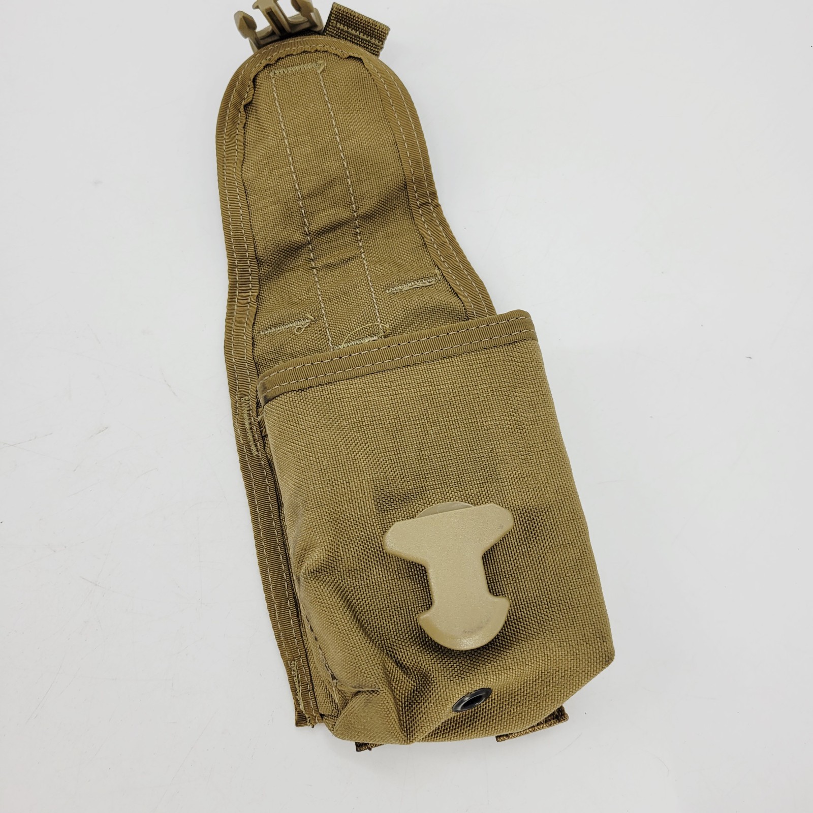 USMC FSBE Ammo DMR SR-25 Mag Pouch 762 x 51 Coyote Brown MOLLE 8465-01-516-8430