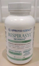 Approved Science Respirasyl - Lung & Respiratory Support - w Quercefit Exp 06/26