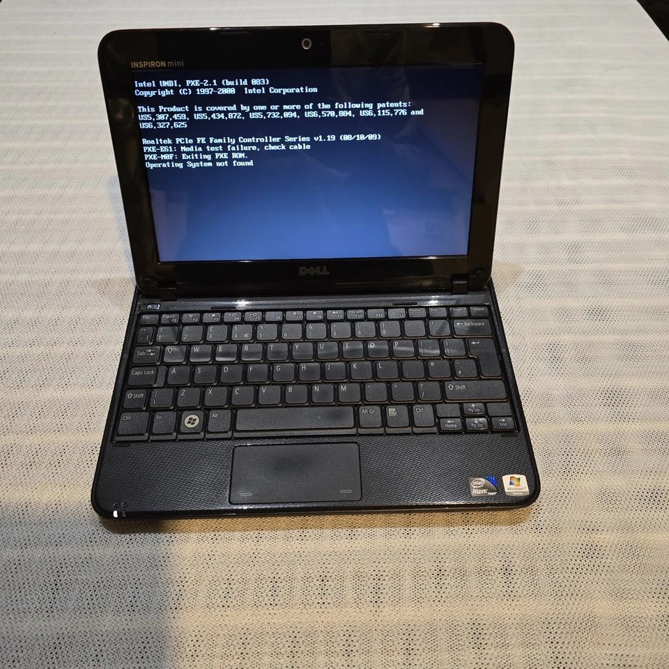 Dell Inspiron Mini 1012 P04T ,Intel Atom,10.1", NO HDD,TESTED TO BIOS ONLY (240) - Image 2 of 4