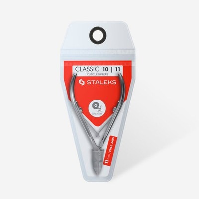 Staleks Nagelhautzange Classic 10 11mm NC-10-11   präzise Profi Edelstahl