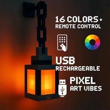 NEW Minecraft Lantern Night Lamp Torch Night Lamp Potion Lamp