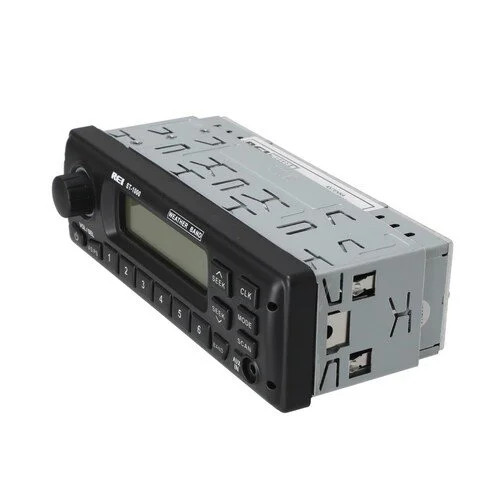 REI Radio ST-1000 AM/FM/WB/AUX Stereo Radio w/ISO Connector | eBay