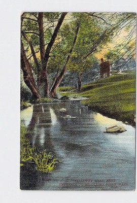 PPC Postcard MA Massachusetts Middlesex Fells Fellsway West Near Entrance