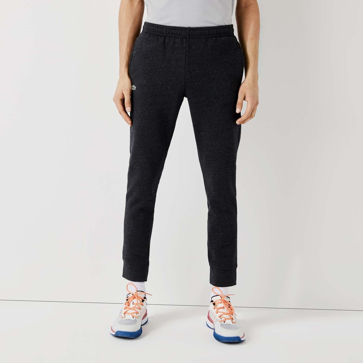 Женские спортивные штаны для бега трусцой Lacoste Sport Baumwollfleece от Schwarz