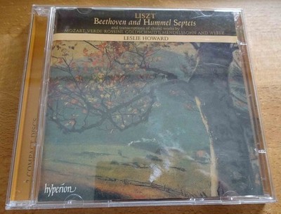 Franz Liszt: Beethoven- und Hummel-Septette - Leslie Howard, Hyperion, 2CD
