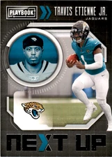 2021 Panini Playbook Next Up Travis Etienne Jr. Rookie #NXT-TET Jaguars Football
