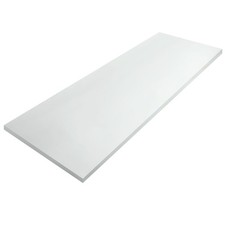 Polyurethane Foam 24x72 Inch High Density Cushion Upholstery Sheet White 1in