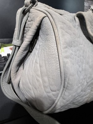 Alexander Wang Rocco Dumbo Bag Purse Mercury Studded Bottom