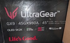 LG UltraGear 45" OLED 5K2K WUHD 165Hz or WFHD 330Hz Dual Mode 0.03ms 45GX950A