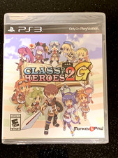 Class of Heroes 2G (Sony PlayStation 3, 2014) Rare A Variant Factory Sealed