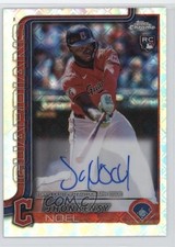 2025 Topps Chrome Logofractor Edition Rookie Jhonkensy Noel #RA-JN Auto 1r25