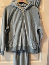 velour track suit