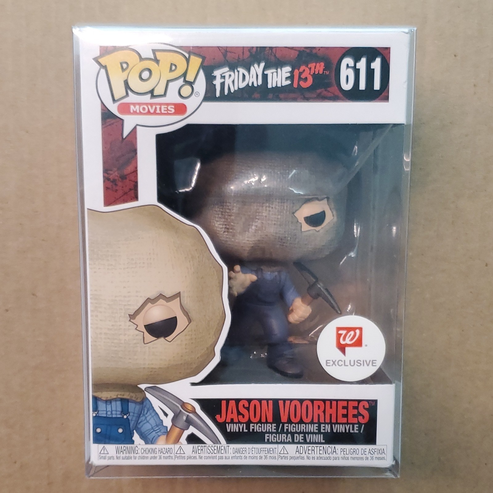 Funko Pop! Friday the 13th Jason Voorhees #611 Walgreens Exclusive w/Protector