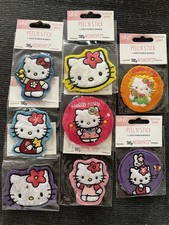 Y2K Hello Kitty Peel 'N' Stick Patches Set Of 8