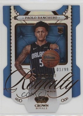 2022-23 Panini Crown Royale Rookie Royalty /99 Paolo Banchero #1 RC yl0