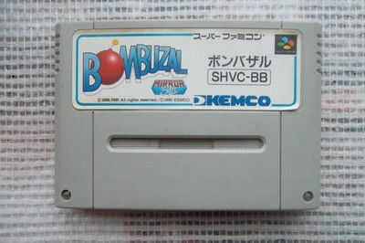 Super Famicom Spiel / Snes Game Bombuzal ntsc ( jap) Original