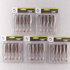 Lot of 5 6th Sense Masterclass Strobe 4.0 Shaker Swimbait Live Minnow 5pk