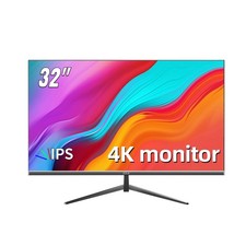 ZZA 32" 4K UHD 3840x2160P 60Hz IPS Computer Monitor HDR10 Ultra-Slim