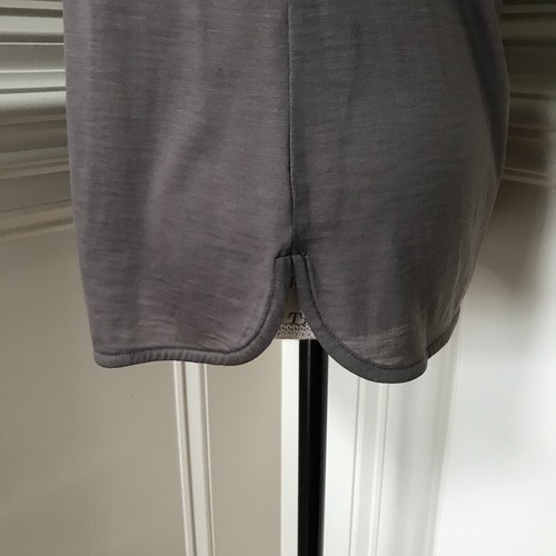 Brunello Cucinelli Gathered Neck Top Blouse Shirt Womens Large Brown Tie Back - Picture 10 of 13