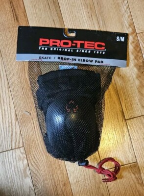 PRO-TEC Bleck Skate Drop-In Elbow Pads Size Small/Medium New