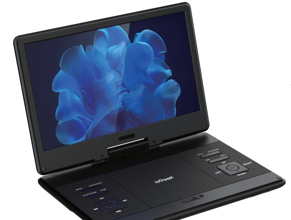 ieGeek 15.9" Portable DVD Playerwith 14.0" Large HD Screen 6 Hours