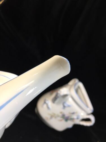 (30 Piece) c1870 Haviland & Co Limoges Triangular, Blue Rope TEA/DESSERT SET - Picture 11 of 12