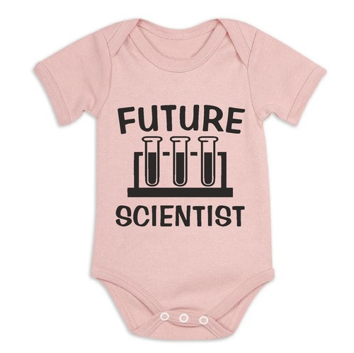FUTURE SCIENTIST Body Bebé Crecimiento Chaleco Geek Divertido Regalo Mamá Papá Ciencia - Imagen 10 de 22