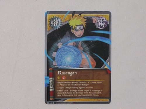 Naruto Rasengan J 377 Collectible Card Game CCG TCG Starter Deck Unlimited - Picture 17 of 24