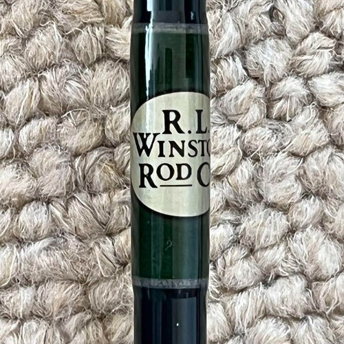 R. L. Winston IM6 9ft #3 2 Pieces Fly Rod Case Used / From Japan Good Condition - Picture 6 of 9