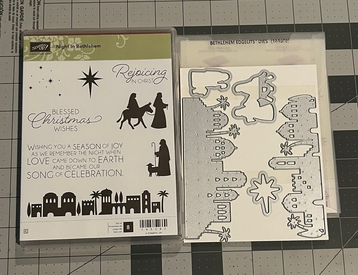 Stampin Up Night in Bethlehem Stamps & Bethlehem Dies