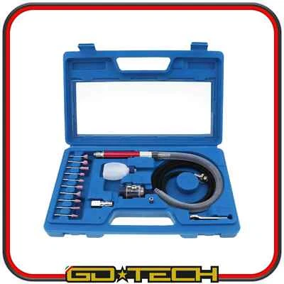 GDTECH FRESINO DRITTO MINI TRAPANO SMERIGLIATRICE PNEUMATICA con ACCESSORI Tipo DREMEL