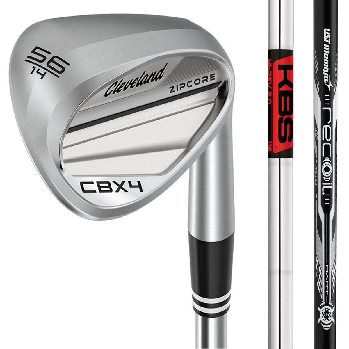 Cleveland CBX 4 Zipcore Custom Wedge - Pick Your Loft and Cleveland CBX 4 Zipcore Custom Wedge - Pick Your Loft and