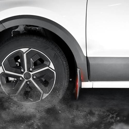 4pcs Mud Flaps Splash Mudguard Fender cover Trims For Kia Niro 2023 2024 2025 - Picture 5 of 7