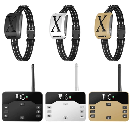 Recinzione Elettrica per Cani 2 in 1 Wireless Recinzione per Cani Collare Sistema di Contenimento per Animali Domestici - Foto 10 di 68